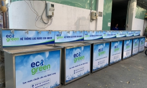 Máy lọc nước Eco Green được Quỹ GIZ của Đức tài trợ cho Trường Cao Đẳng Cơ Giới Thuỷ lợi Đồng Nai